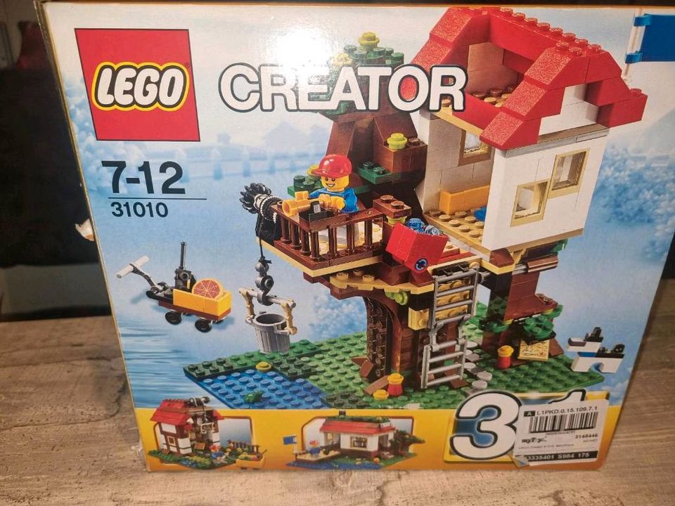 Lego Creator 3 in 1 Baumhaus 31010 in Weidenberg