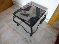 antiker Schmiedeeiserner Beistelltisch Handarbeit 36 x 36 x 29 Rheinland-Pfalz - Gunderath Vorschau