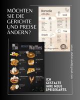 Speisekarten erstellen Menükarten Menu Karte Restaurant Gastro Wandsbek - Hamburg Rahlstedt Vorschau
