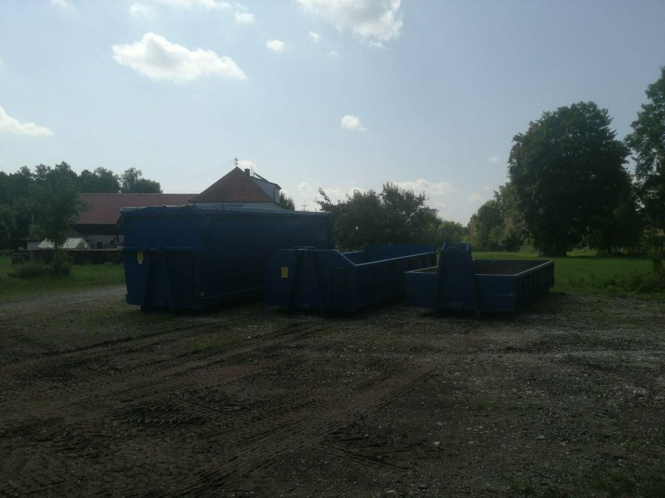 Container Mulde Grünschnitt Altholz Gartenabfall Entsorgen in Neuhaus a.d. Pegnitz