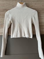 Pullover Crop creme Bershka figurbetont Niedersachsen - Ahnsen Vorschau