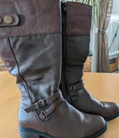 Esmara Stiefel gefüttert Schuhe braun Gr. 40 Hessen - Lauterbach (Hessen) Vorschau