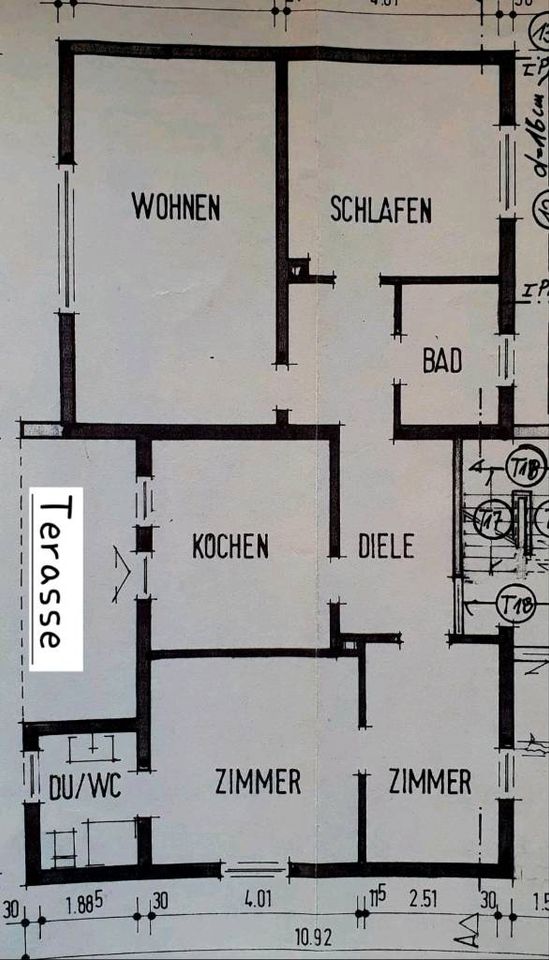 Helle gepflegte 4 Zimmerwohnung mit neuer Einbauküche in Bad Griesbach im Rottal