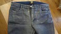 Neue SARAH KERN - Damenjeans, Metallik-Look, Blau - Gr. 48 - Stre Hessen - Eppertshausen Vorschau