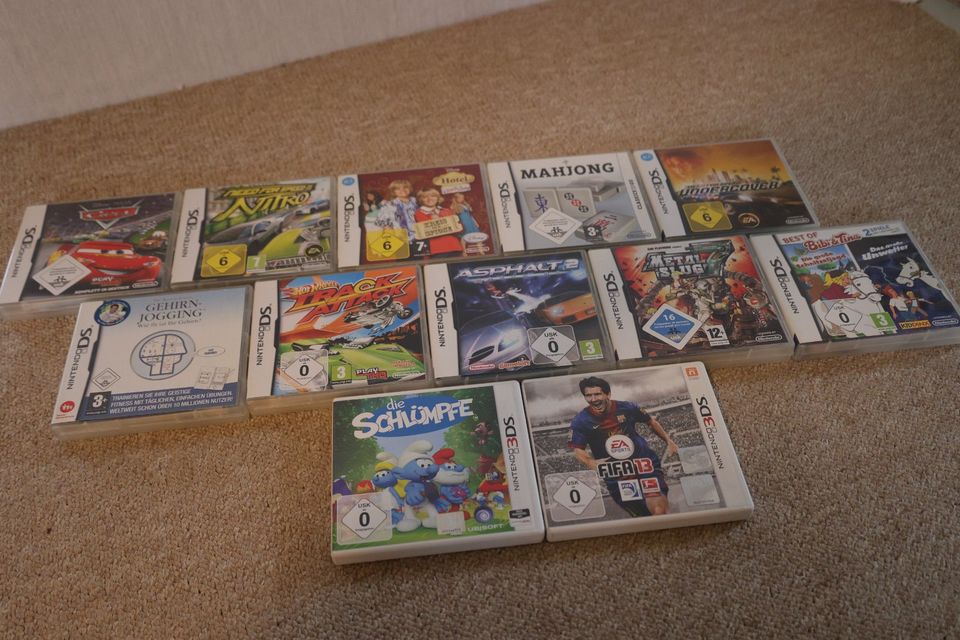 Nintendo DS / 3 DS Spielesammlung - 12 Spiele in Güstrow