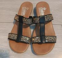 Rieker Pantoletten Sandalen Gr. 40 schwarz wie neu Schleswig-Holstein - Bornhöved Vorschau