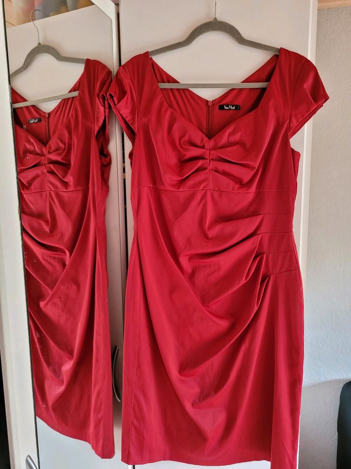 Vera Mont ❤️ Kleid Gr. 42 rot in Grimma