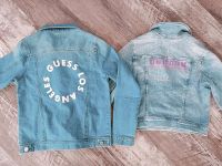 2x Jeansjacke Guess H&M Gr. 146 152 12 J. Strass Glitzer Hessen - Gudensberg Vorschau