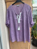 Leinenbluse Tunika neu Boho Flieder Bayern - Reisbach Vorschau