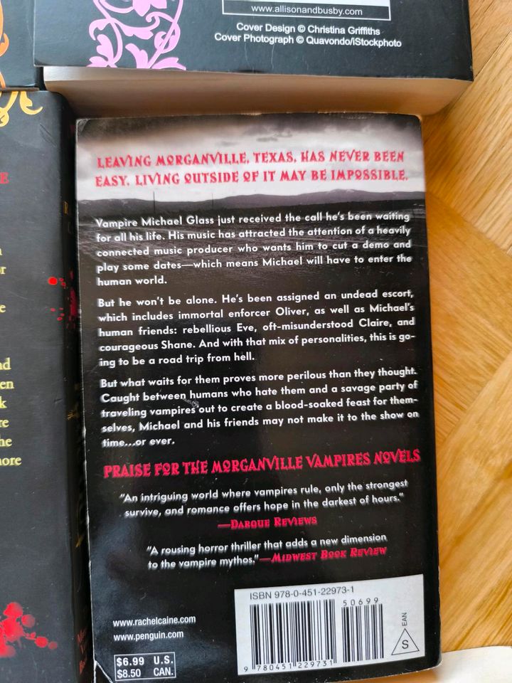 Buchpaket Morganvilles-Vampires Fantasy englische Sprache in Bad Schussenried