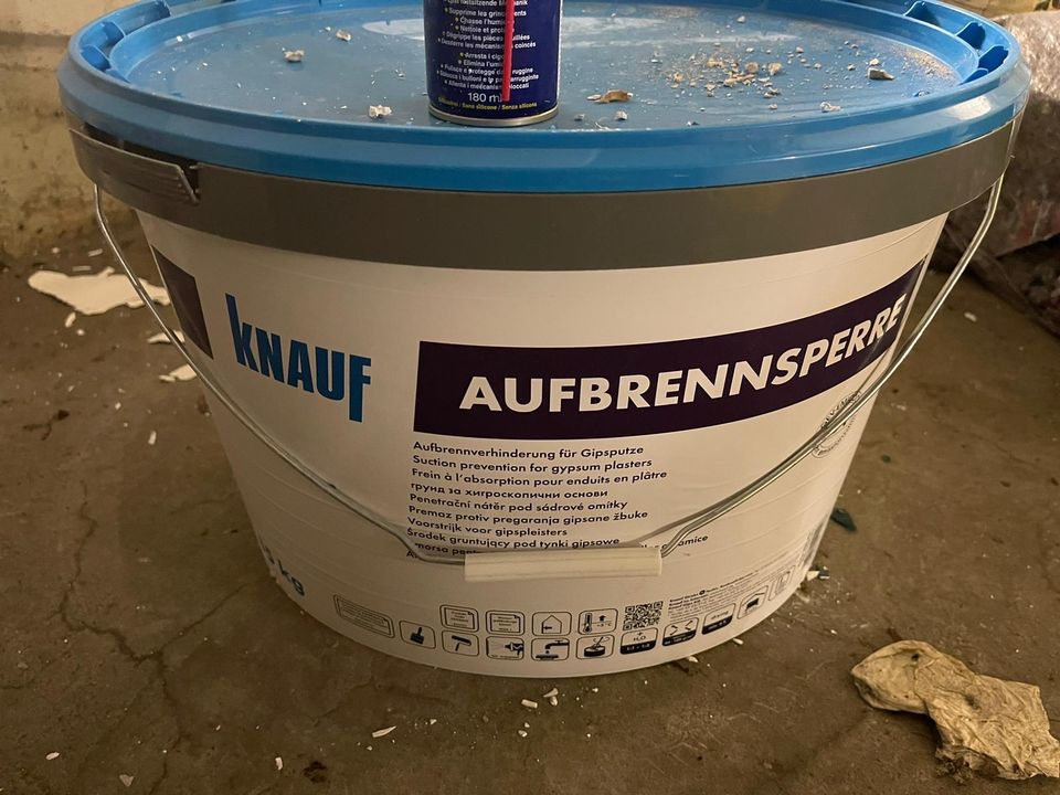 Knauf Aufbrennsperre für Gipsputze 15kg in Kelsterbach