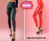 Latex-Optik Leggings Tights Lack 2 Farben S-XL Hessen - Mühlheim am Main Vorschau