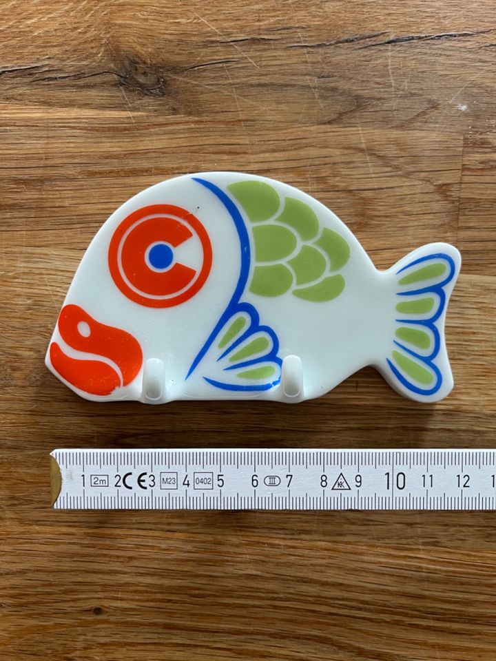 70er Jahre Design * Porzellanhaken * Fisch * Midcentury * Vintage in Bamberg