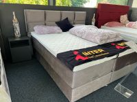 Boxspringbett Bett Doppelbett Bettkasten 180x200 Samt Grau Bielefeld - Stieghorst Vorschau