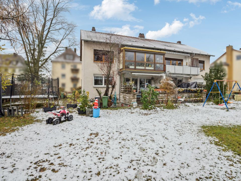Vermietete 5-Zimmer-Erdgeschosswohnung mit Gartenanteil in beliebter Wohngegend von Forchheim in Forchheim