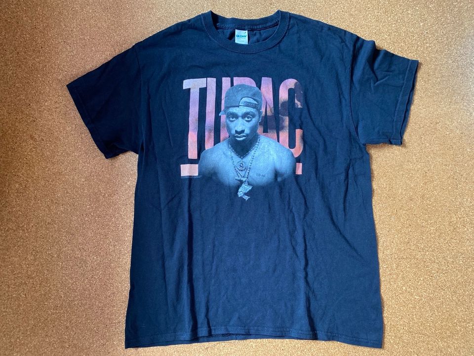 Gildan Tupac Shakur 2Pac vintage T-Shirt Gr.L schwarz in Baden-Württemberg  - Güglingen | eBay Kleinanzeigen ist jetzt Kleinanzeigen