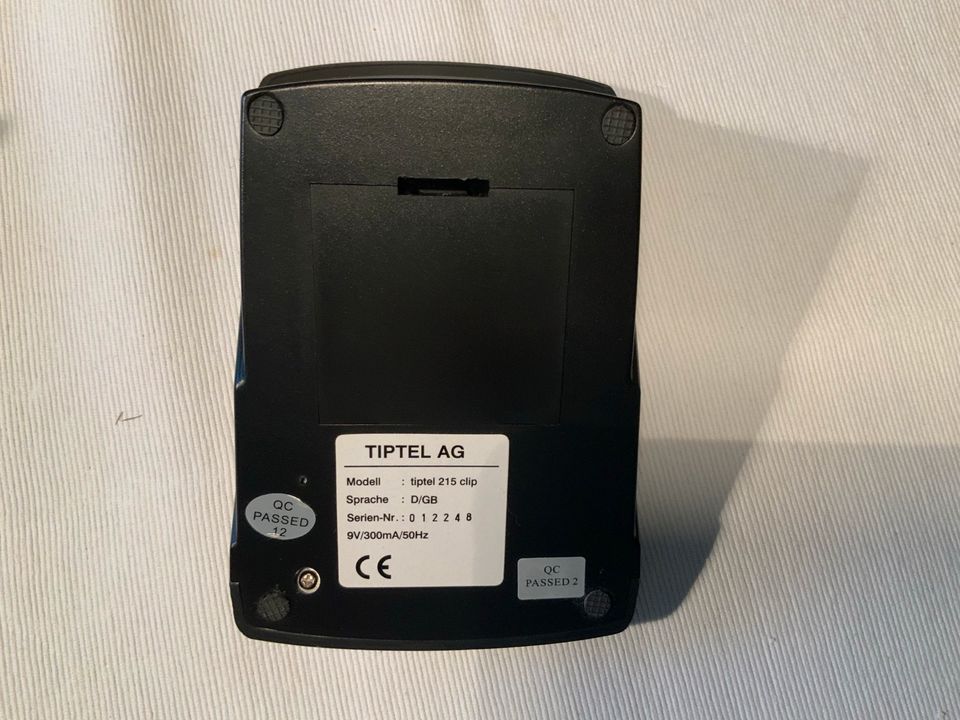 Anrufbeantworter tiptel 215 clip in Penzberg