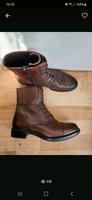 Ecco Schnür Stiefeletten Leder, braun, Reißverschluss, Gr. 38 Baden-Württemberg - Friolzheim Vorschau