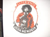Aufnäher von Jimi Hendrix Sachsen-Anhalt - Wörlitz Vorschau