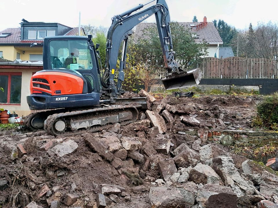 Erdarbeiten Baggerarbeiten Gartenbau in Wuppertal