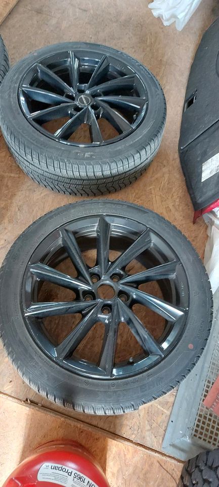 18 Zoll Alufelgen Winterreifen Skoda/VW/Audi 5x112 in Erfurt