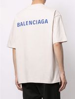 Balenciaga Logo T Shirt S Beige Kr. Dachau - Dachau Vorschau