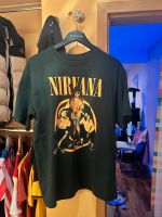 Nirvana T-Shirt dunkelgrün Größe M Nordrhein-Westfalen - Kevelaer Vorschau