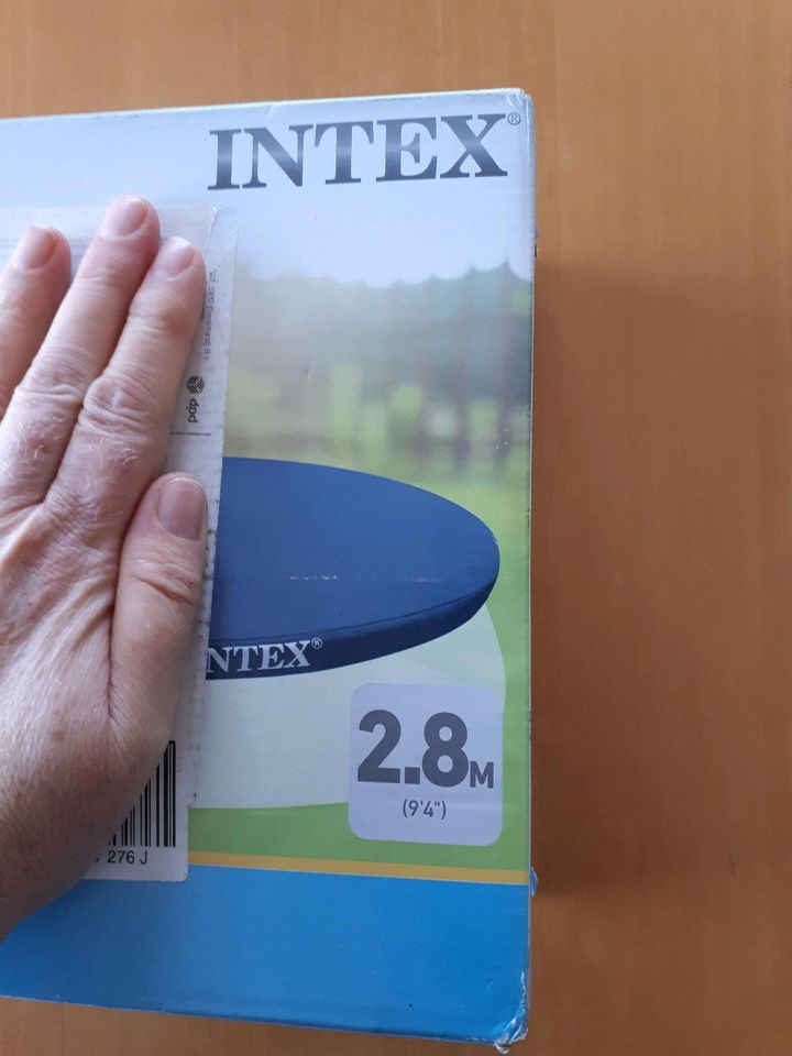 Intex, Poolabdeckung, 280 cm, rund, Krystal Clear Pool, NEU OVP in Bornheim