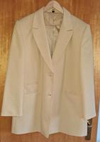 sandfarbener Blazer Jackett Gr. 46 cordähnliche Struktur Sachsen - Gelenau Vorschau