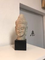 Buddha Kopf Stein Holz Sockel Asiatische Asien Alt Antik Massiv Rheinland-Pfalz - Mainz Vorschau