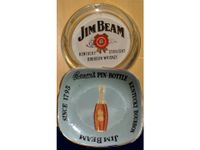 2 alte JIM BEAM Glas Aschenbecher Kentucky USA Bourbon Whiskey Berlin - Lichterfelde Vorschau