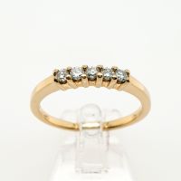 Schöner Brillant 0,20 ct Ring 750 Gelbgold 18 kt Gr. 55/15 Schleswig-Holstein - Flensburg Vorschau