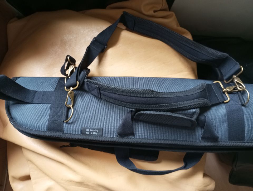 RITTER Gig Bag Sopran Saxofon passend auch für EWI Neuwertig/Neu in Mannheim