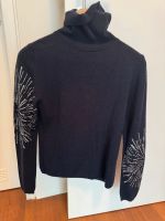 Dunklerblauer ALLUDE Rollkragenpullover mit Strass Hamburg-Nord - Hamburg Eppendorf Vorschau