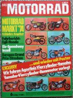 Motorradmarkt von 1974 + Fahrbericht Egli Honda, usw. Baden-Württemberg - Friolzheim Vorschau