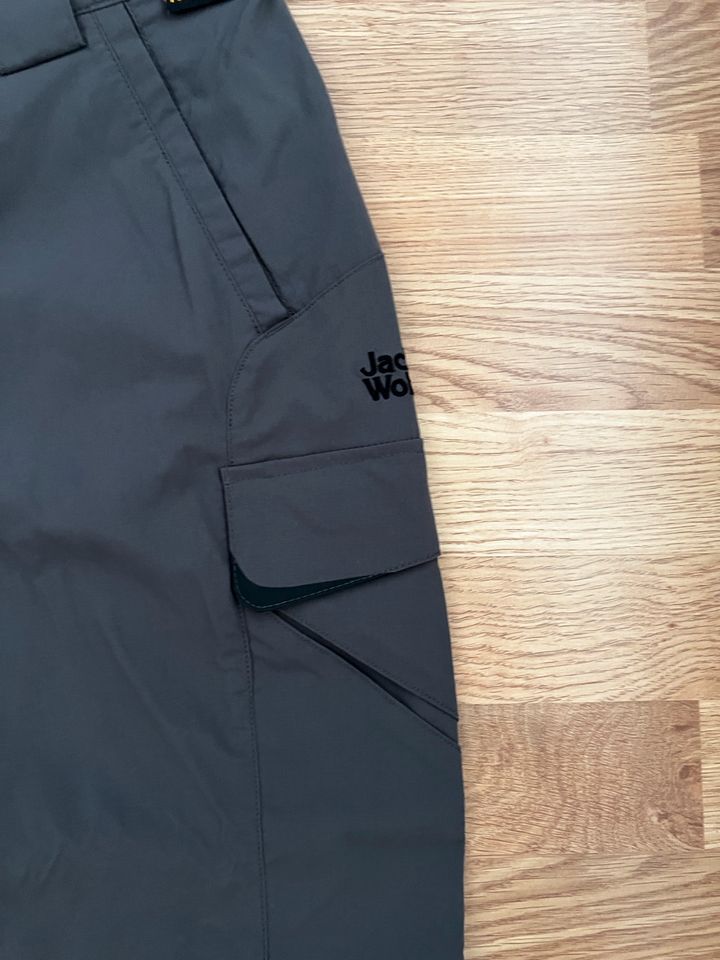 Jack Wolfskin ZIP-Softshellhose Grau Größe 50 in Potsdam