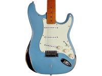 Squier Stratocaster MN Partscaster mit Fender Tex-Mex USA Pickups Hessen - Linsengericht Vorschau