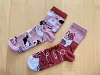 Many Mornings wie Happy Socks Socken Strümpfe Katze 31-34 rosa Bayern - Germering Vorschau