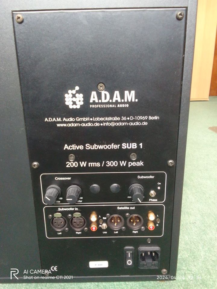 Adam Audio Sub P. 10-inch, 200 watt Subwoofer in Wildau