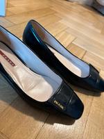 Prada Ballerinas Lack schwarz Gr.40,5 Niedersachsen - Celle Vorschau