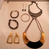 Modeschmuck Set Statementkette Halskette Ohrringe Armband Armreif Brandenburg - Gransee Vorschau