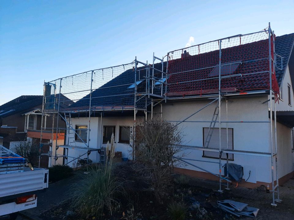 Gerüstbau/Gerüstbauer für Solar/PV Anlage,Dachdecker Maler in Frankenthal (Pfalz)
