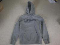 Carhartt Herren Kapuzenpullover! Gr. S! grau! Hoodie Logo! eh 75€ Hessen - Babenhausen Vorschau