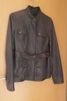 Tommy Hilfiger Lederjacke braun Gr. 4/S wie NEU; NP 549,00 Bayern - Schongau Vorschau