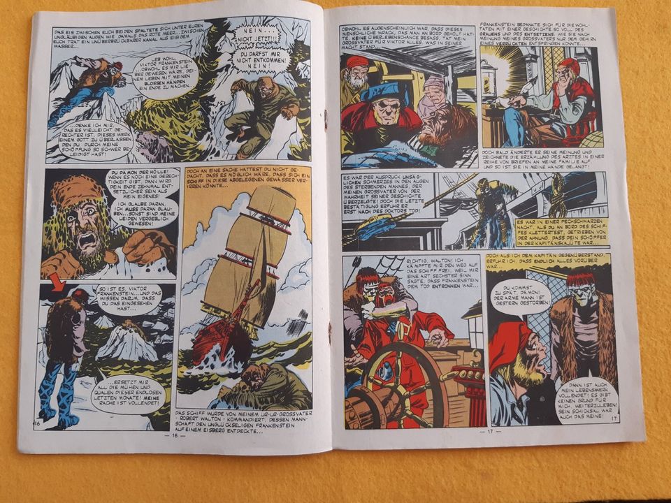 Williams Marvel Comics, Eiserne, Frankenstein, Fanta 4 in Schmelz
