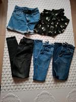 Paket 3x Jeanshose, 1x Jeansshorts, 1 Rock Gr 36 S Niedersachsen - Hambergen Vorschau