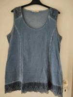 Tredy Shirt Top Jeansblau Größe 48 eher 44/46 Nordrhein-Westfalen - Overath Vorschau