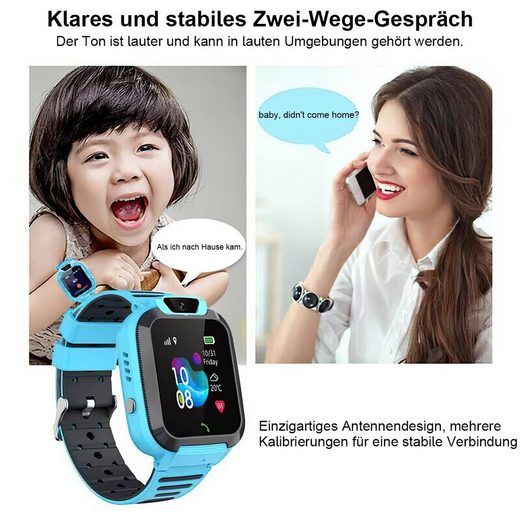 Kinder Smartwatch IP67 Bt Uhr SOS SIM Armbanduhr Wasserdicht in Leipzig