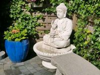 Buddha mit Brunnen Fontäne Springbrunnen Steinfigur XXL 200 KG Nordrhein-Westfalen - Leverkusen Vorschau