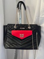 LOVE MOSCHINO Tasche Schwarz Rot (2er) Henkeltasche Schleswig-Holstein - Norderstedt Vorschau